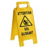 Chevalet de signalisation DANGERS